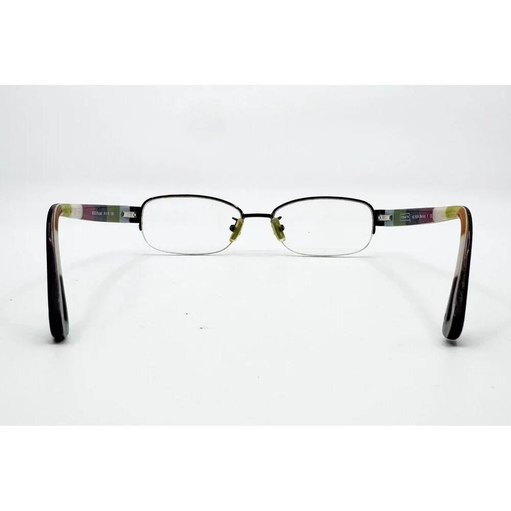 Coach Eyeglasses Women Purple Bettie HC 5004 9032 Semi Rimless 51-16-135 - Picture 4 of 7